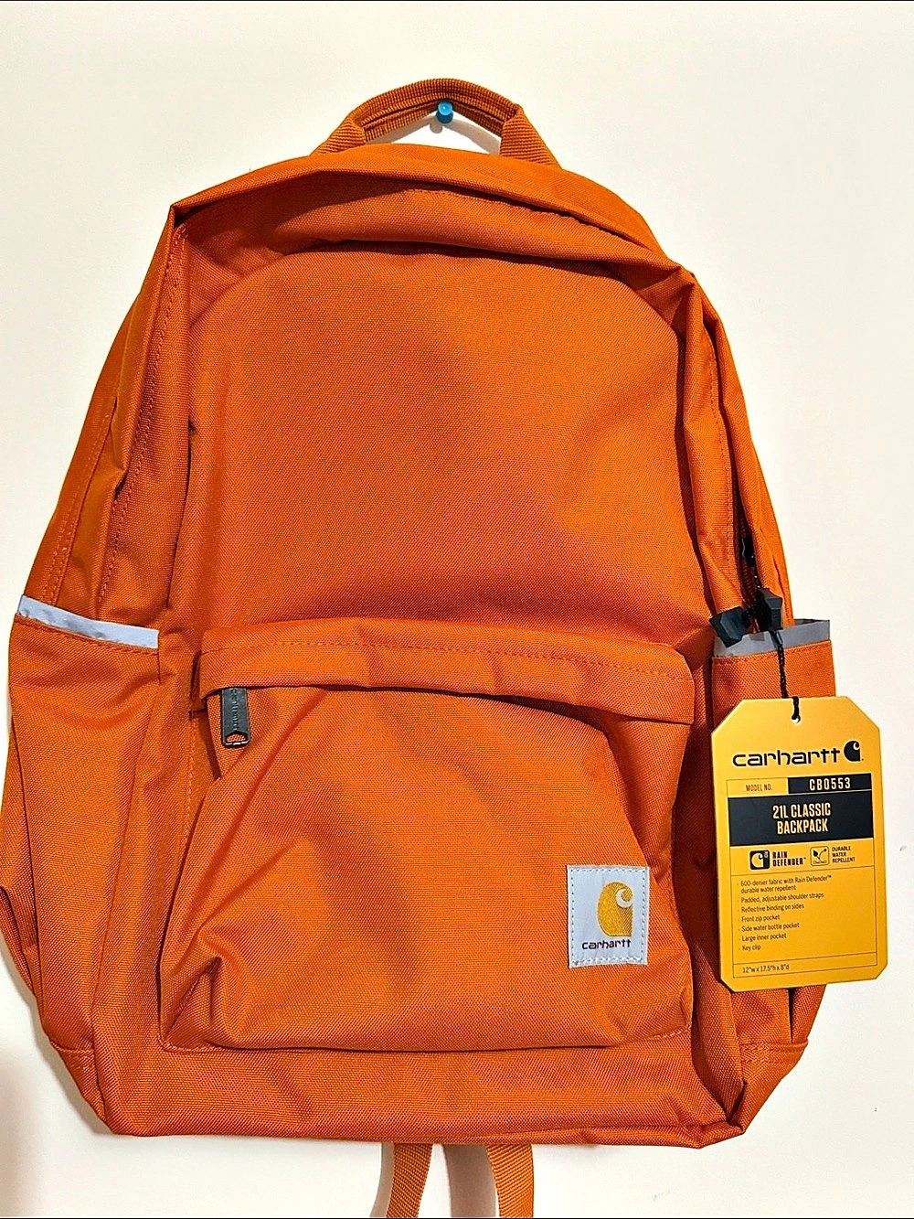 Carhartt Foundry Series backpack Orange Backpack NWT